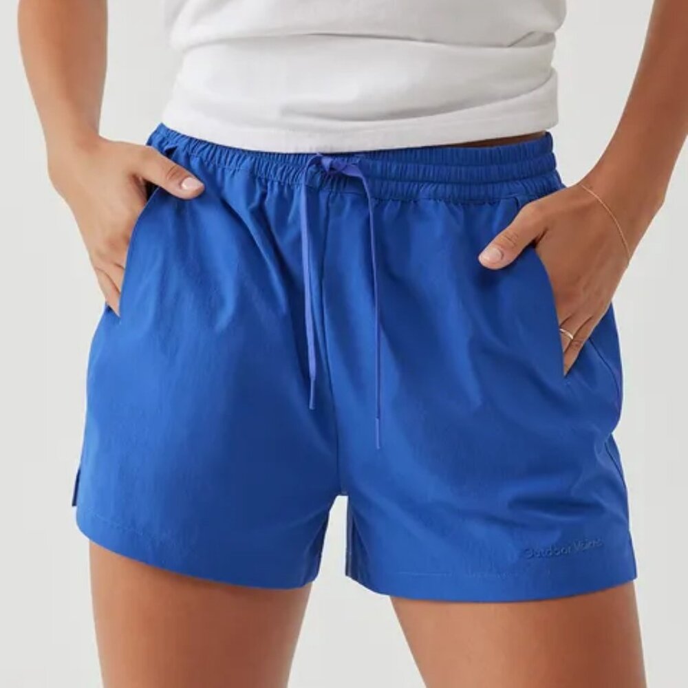 Outdoor Voices OV Blue Doing Things 2.5” Shorts
